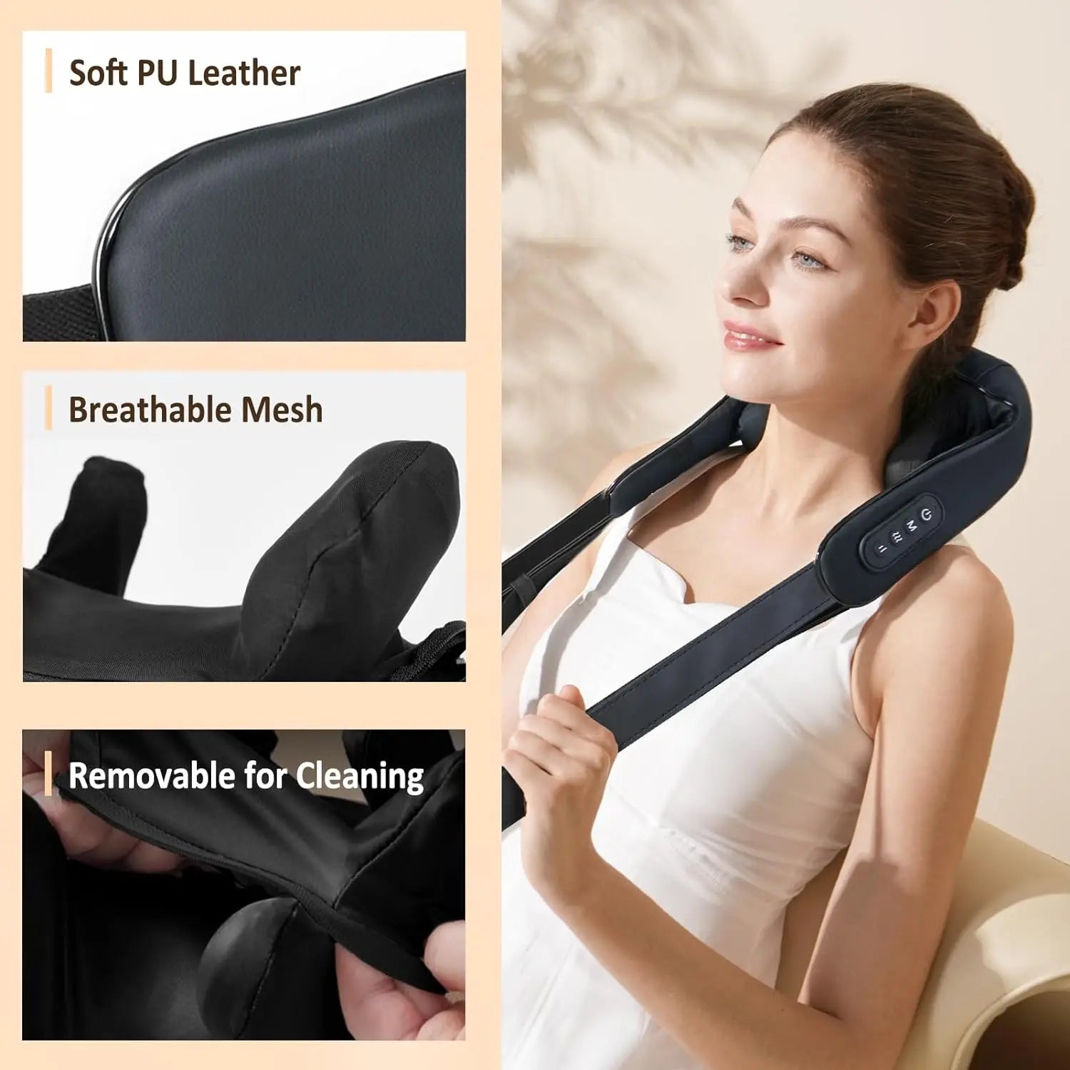 Electric Neck & Shoulder Massager with Heat