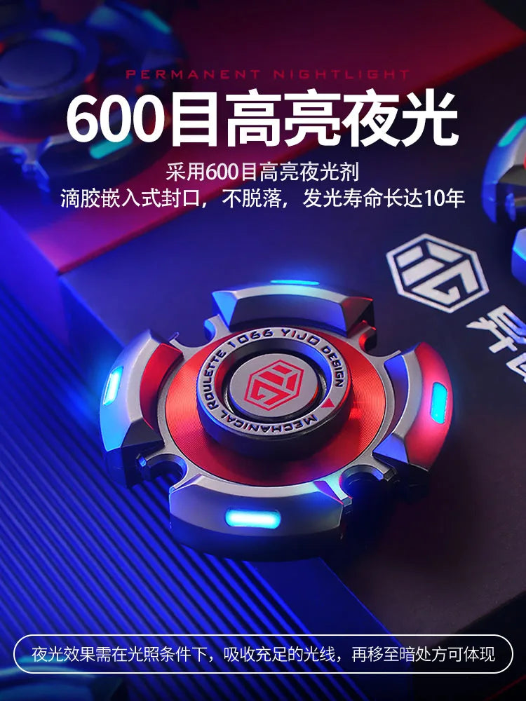 Fidget Spinner Alloy Luminous