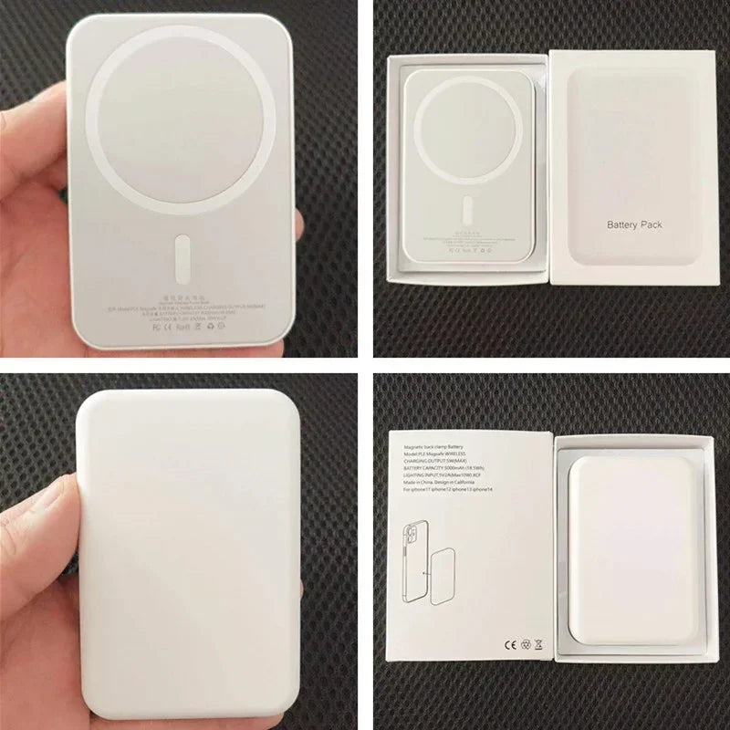 30,000mAh Macsafe Wireless Charger Power Bank for iPhone