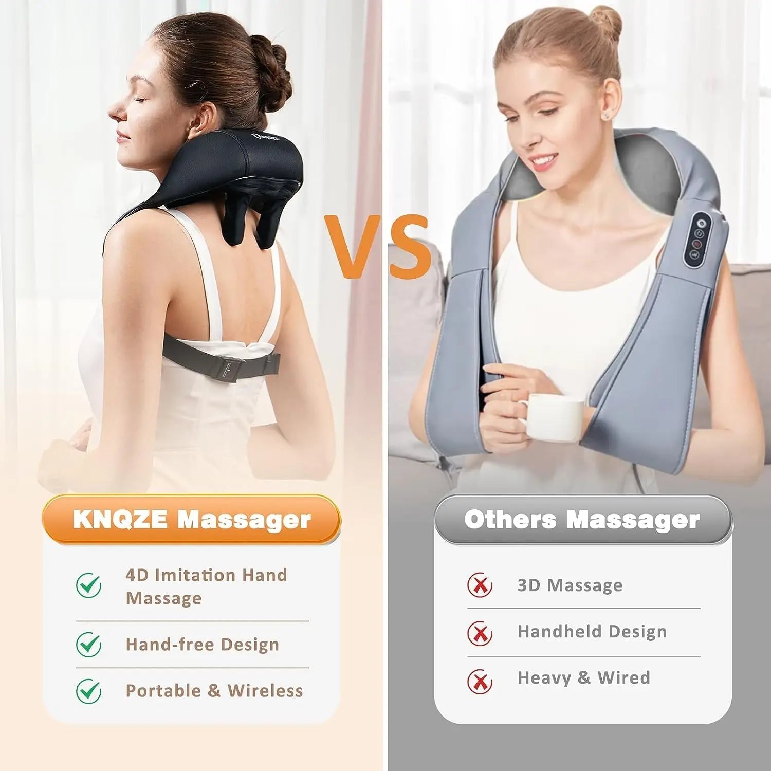 Electric Neck & Shoulder Massager with Heat